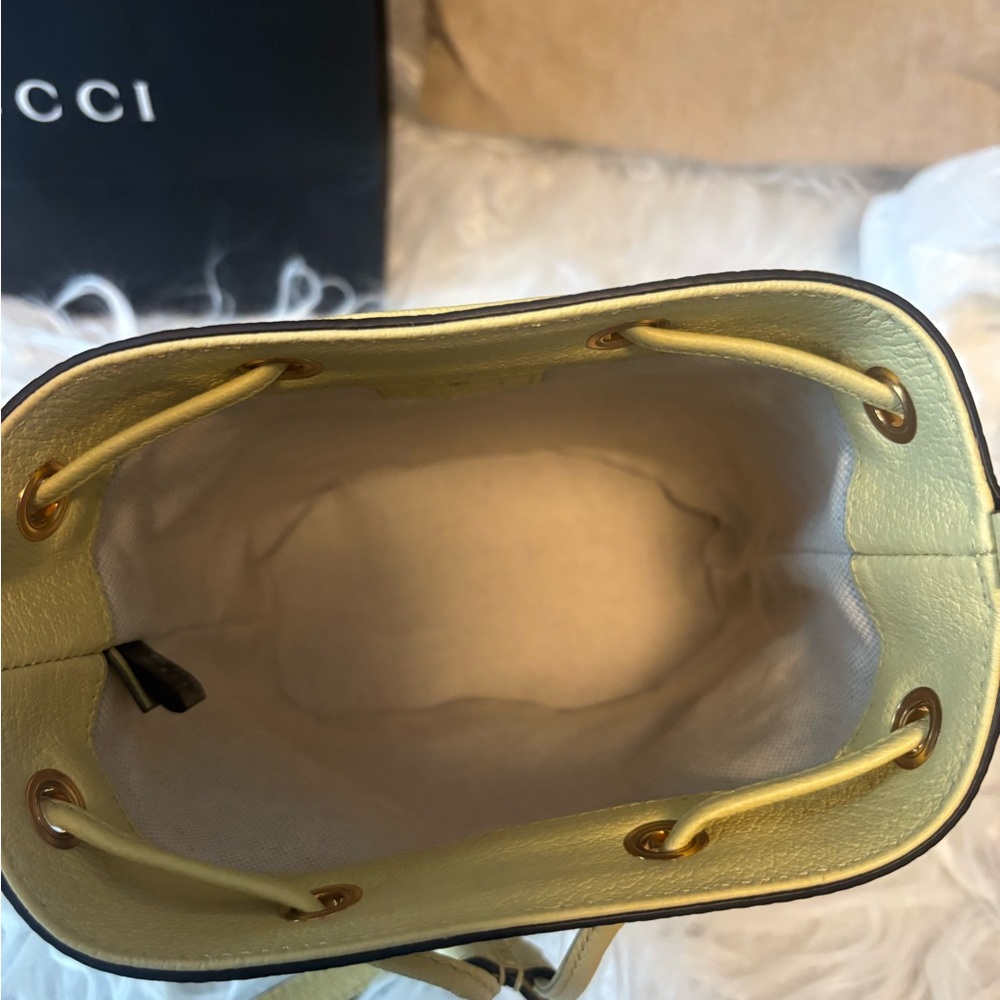 Gucci jumbo GG mini bucket shoulder/crossbody bag - Picture 4 of 7